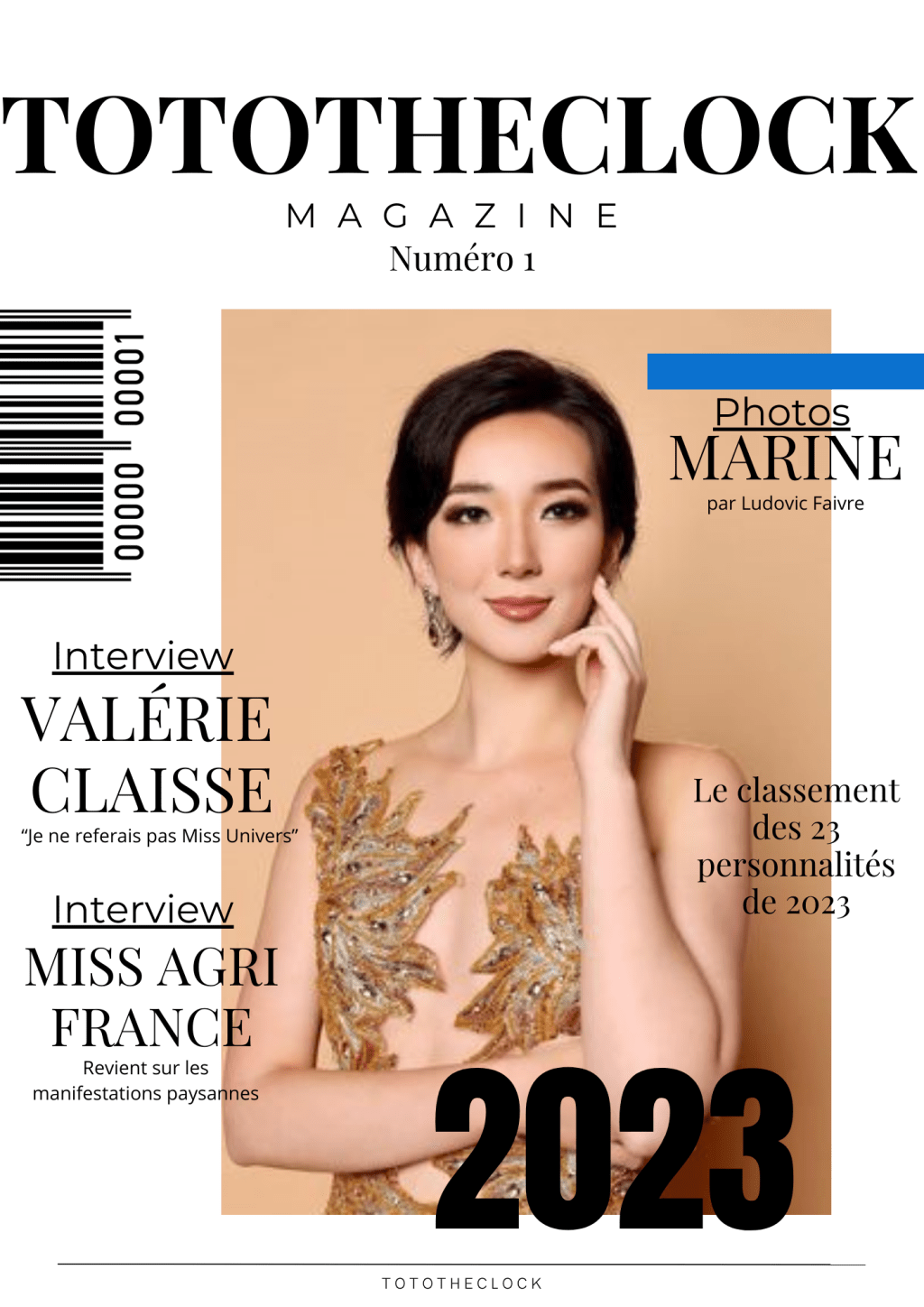 Le premier numéro du magazine Tototheclock&nbsp;!